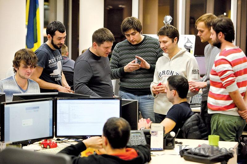 Terrasoft’s team has more than 500 people, working in the company’s offi ces in Kyiv, Moscow, Boston and London. (Volodymyr Petrov)