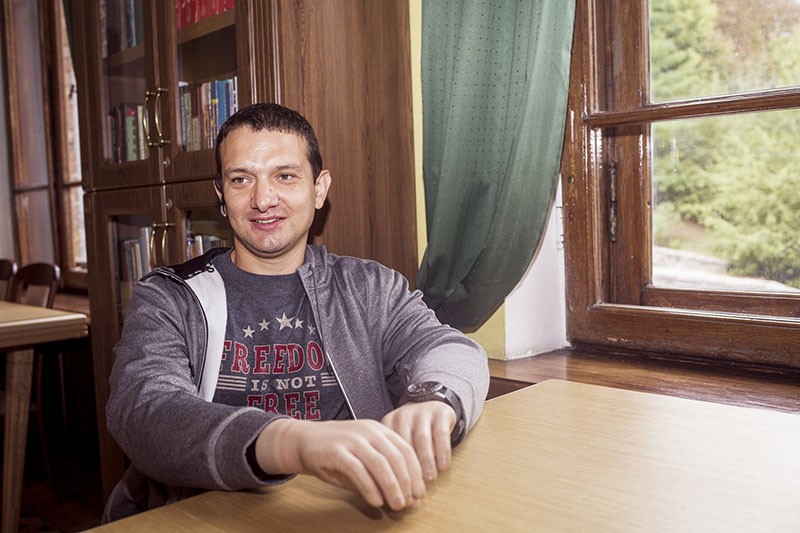 Vadym Svyrydenko speaks with Kyiv Post in his office in City Hall on Sept. 27. 