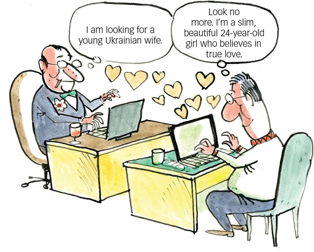 NEWS ITEM: Anybody who blindly trusts dating agencies is making a mistake, as a Kyiv Post journalist discovered when working undercover for one online agency.