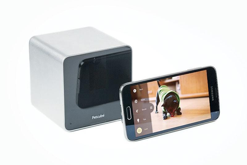 Petcube Camera allows pet owners to monitor and even play with their furry companions remotely.