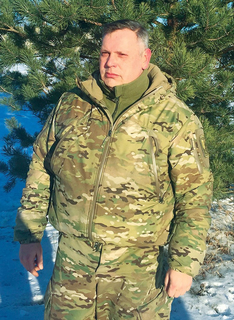 Vyacheslav Vlasenko is commander of the 46th Battalion, formed out of the former volunteer Donbas Battalion. 