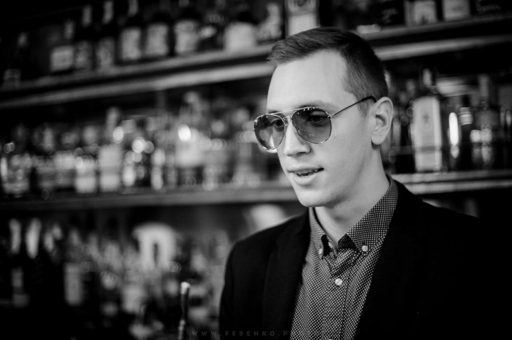 Sergey Alekseev is a head bartender in Parovoz bar in Cinema Kyiv. (facebook/Parovoz-Speak-Easy)