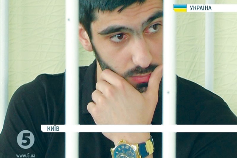 Azerbaijan native Aziz Razim Tagirov is the only one to receive a sentence for EuroMaidan crimes. He’s serving a four-year sentence. (5th TV Channel screenshot)