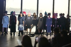 Following the premiere of the video, Vozianov’s fall and winter 17-18 fashion was held.