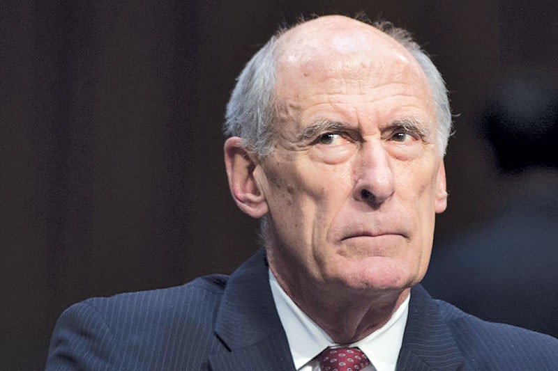 Director of National Intelligence Dan Coats testifies before the Senate Intelligence Committee on Capitol Hill in Washington, DC, May 11. 