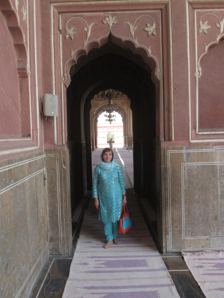 Olena Bordilovska during her trip to Pakistan on May 3-9.
