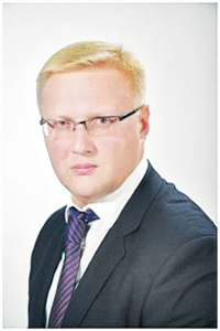 Oleksiy Gorashchenkov, a Presidential Administration official accused of influencing the NAPC. (Courtesy)